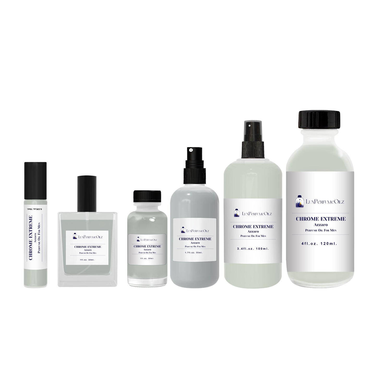 Azzaro Chrome Extreme Perfume Oil for Men