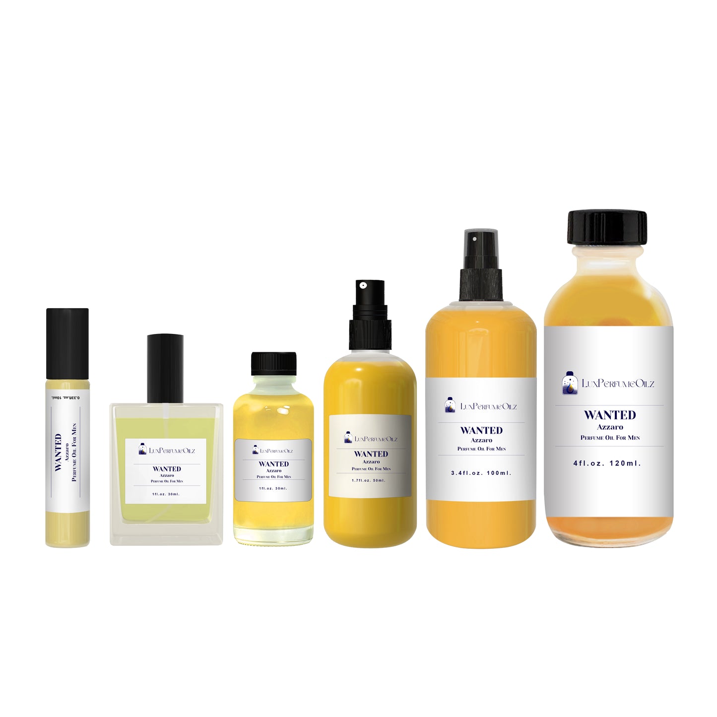 Azarro Wanted Perfume Oil for Men