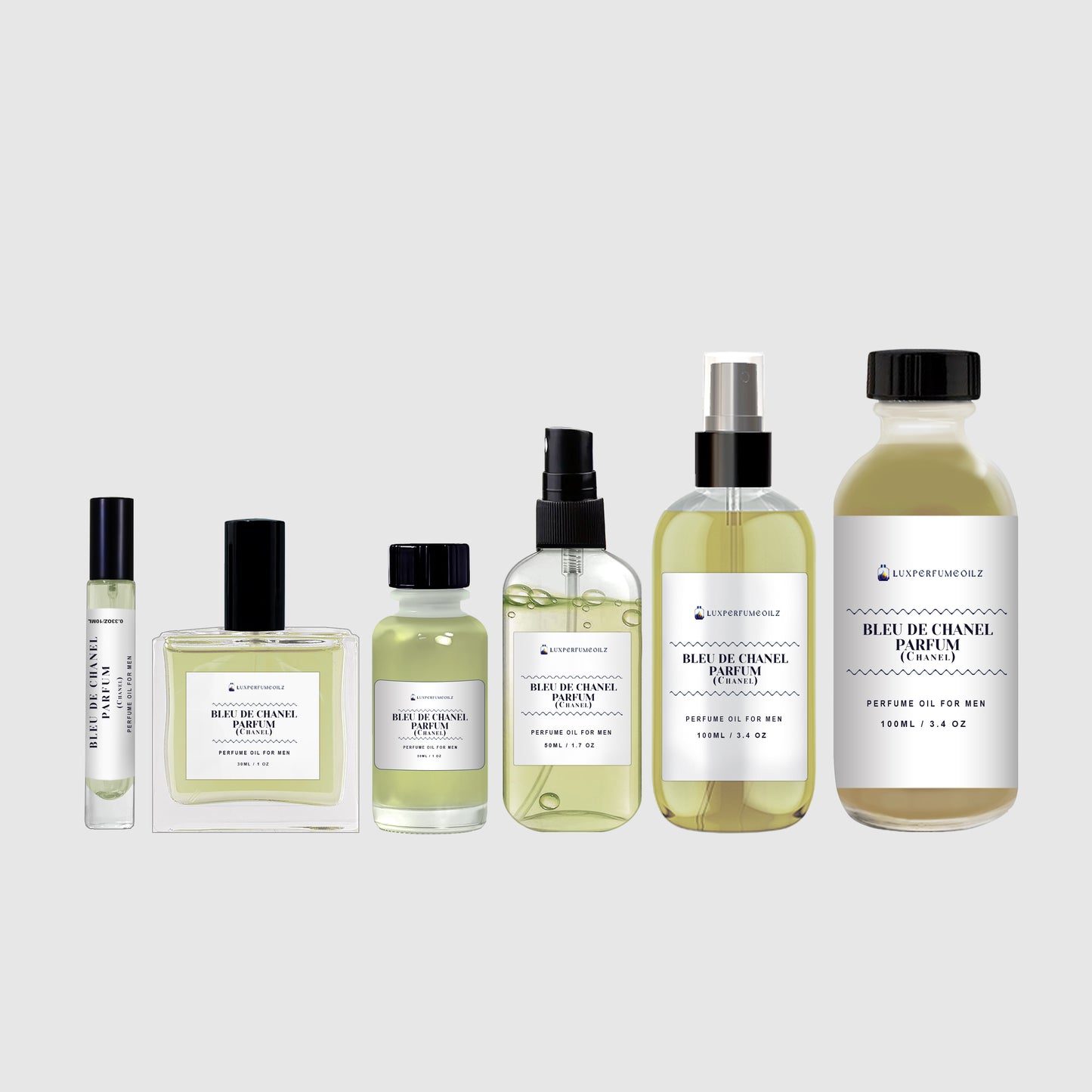 Chanel Bleu De Chanel Parfum Perfume Oil for Men