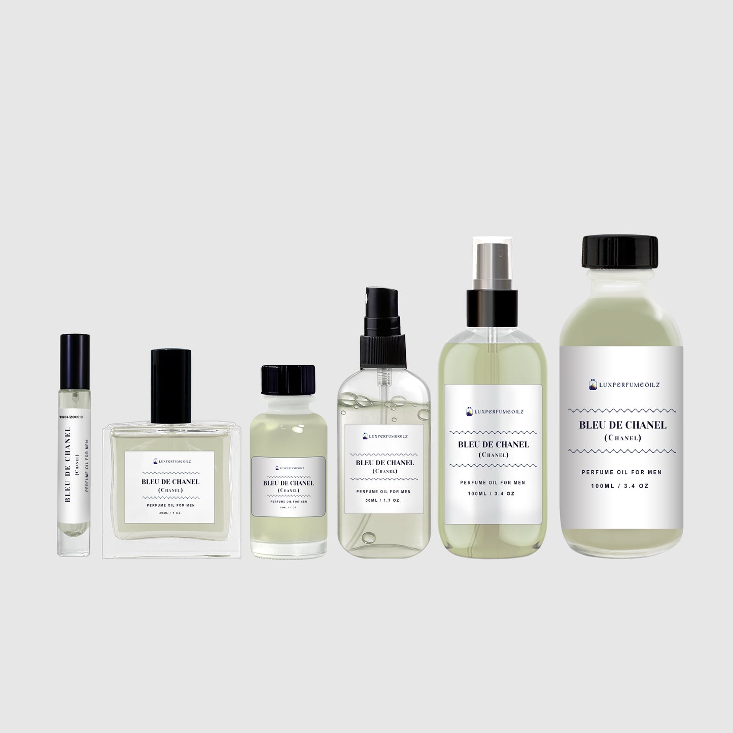 Chanel Bleu De Chanel Perfume Oil for Men