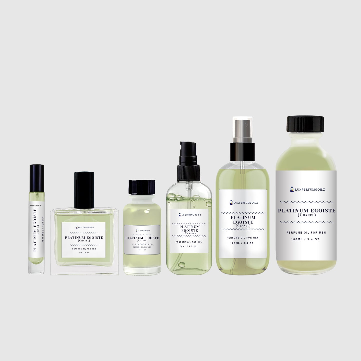 Chanel Platinum Egoiste Perfume Oil for Men