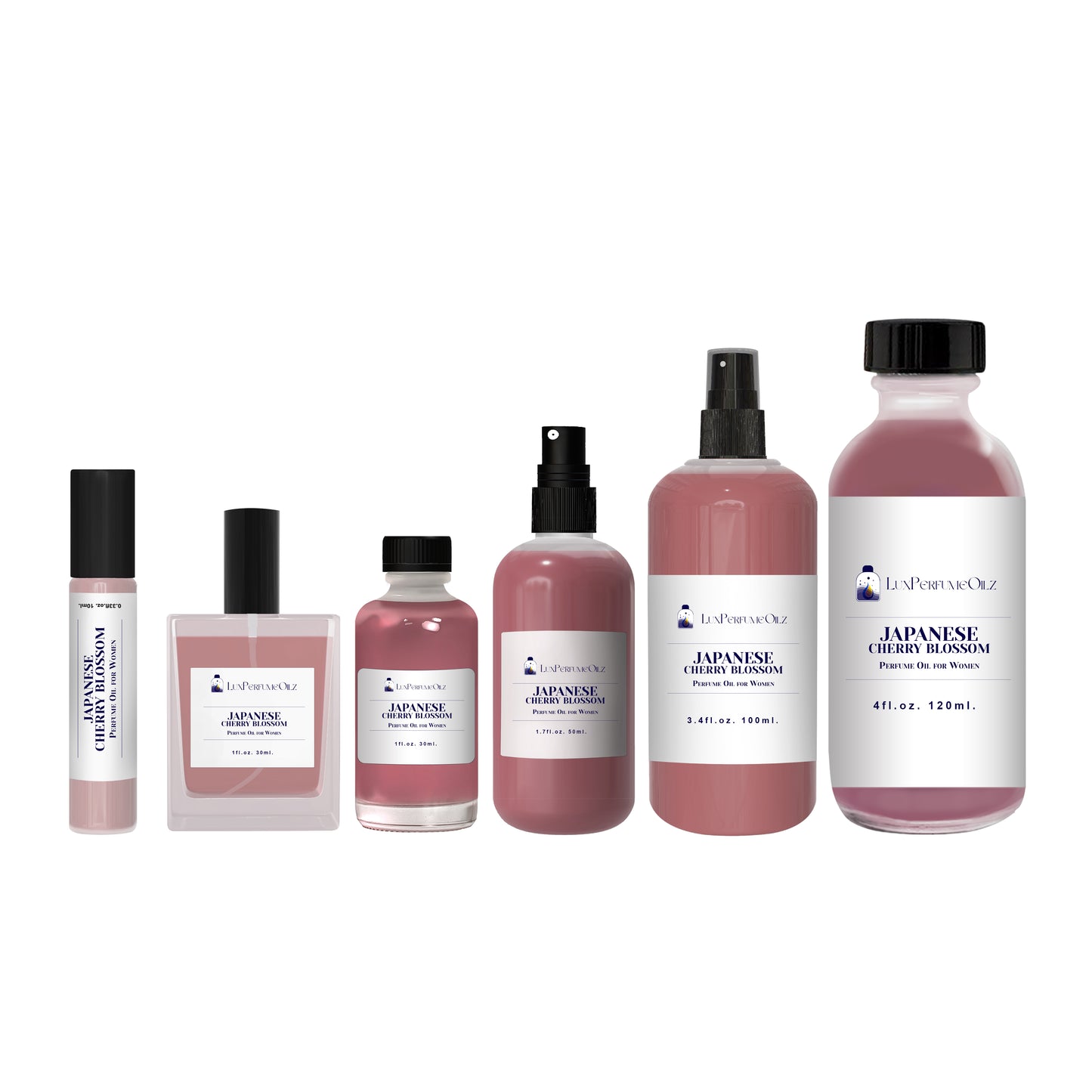 Japanese Cherry Blossom Perfume Oil for Women