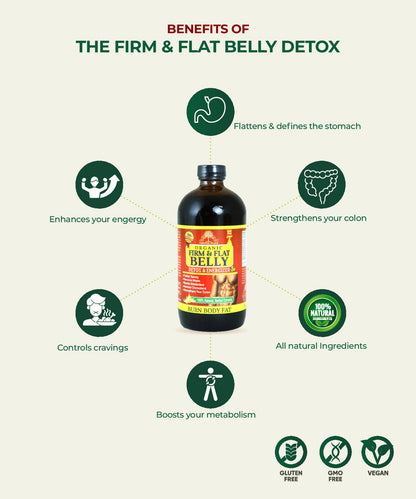 Organic Firm & Flat Belly Detox - 8 oz