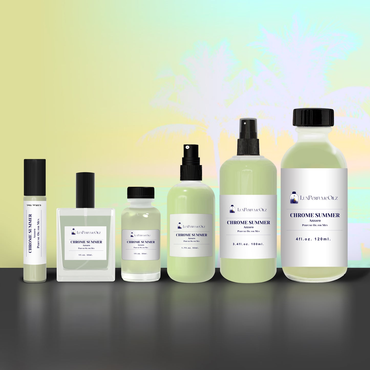 Azzaro Chrome Summer Perfume Oil for Men