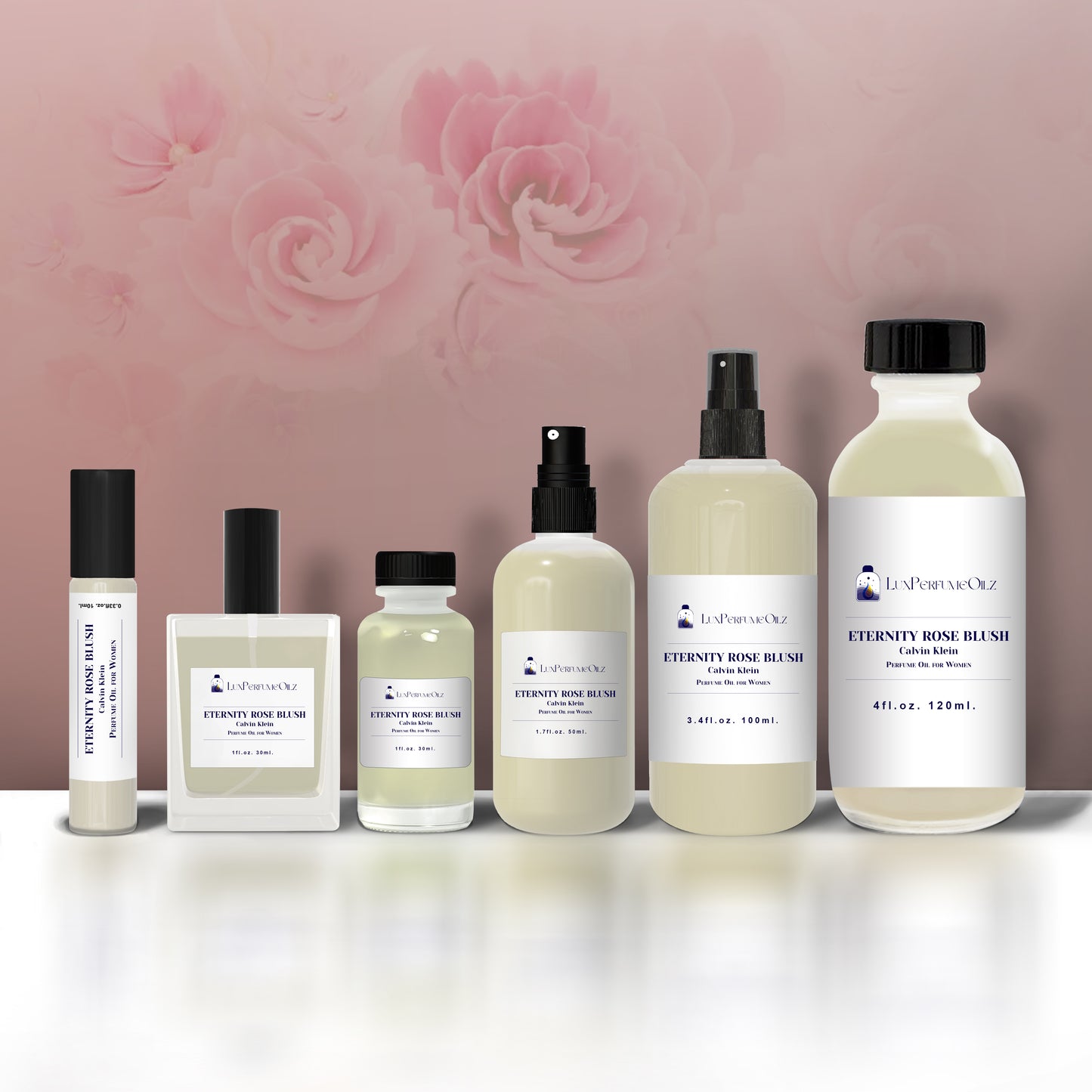 Calvin Klein Eternity Rose Blush Perfume Oil for Women