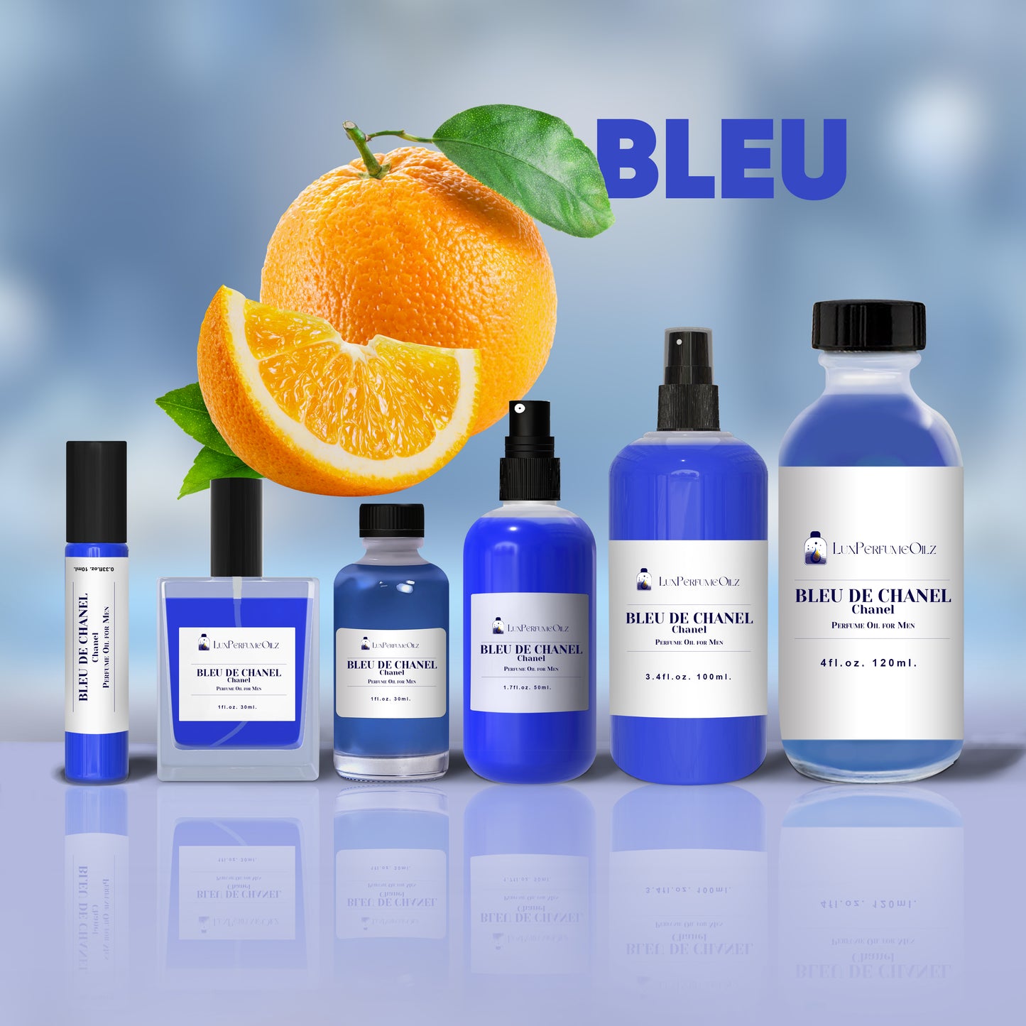 Chanel Bleu De Chanel Perfume Oil for Men