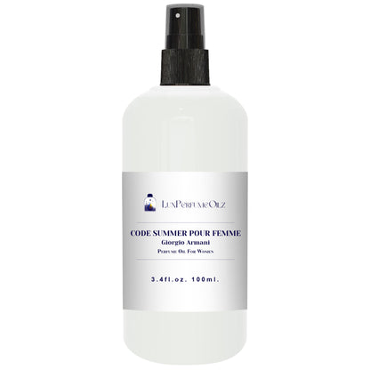 Code Summer Pour Femme Perfume Oil for Women