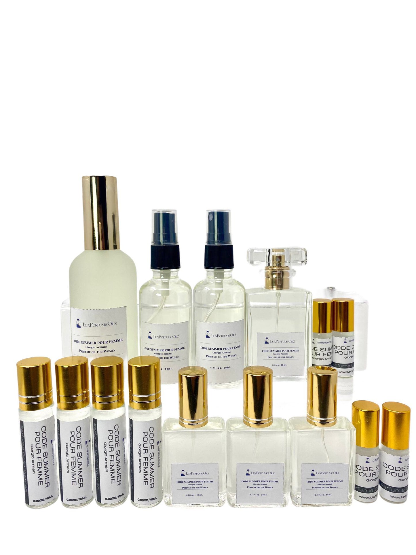 Code Summer Pour Femme Perfume Oil for Women