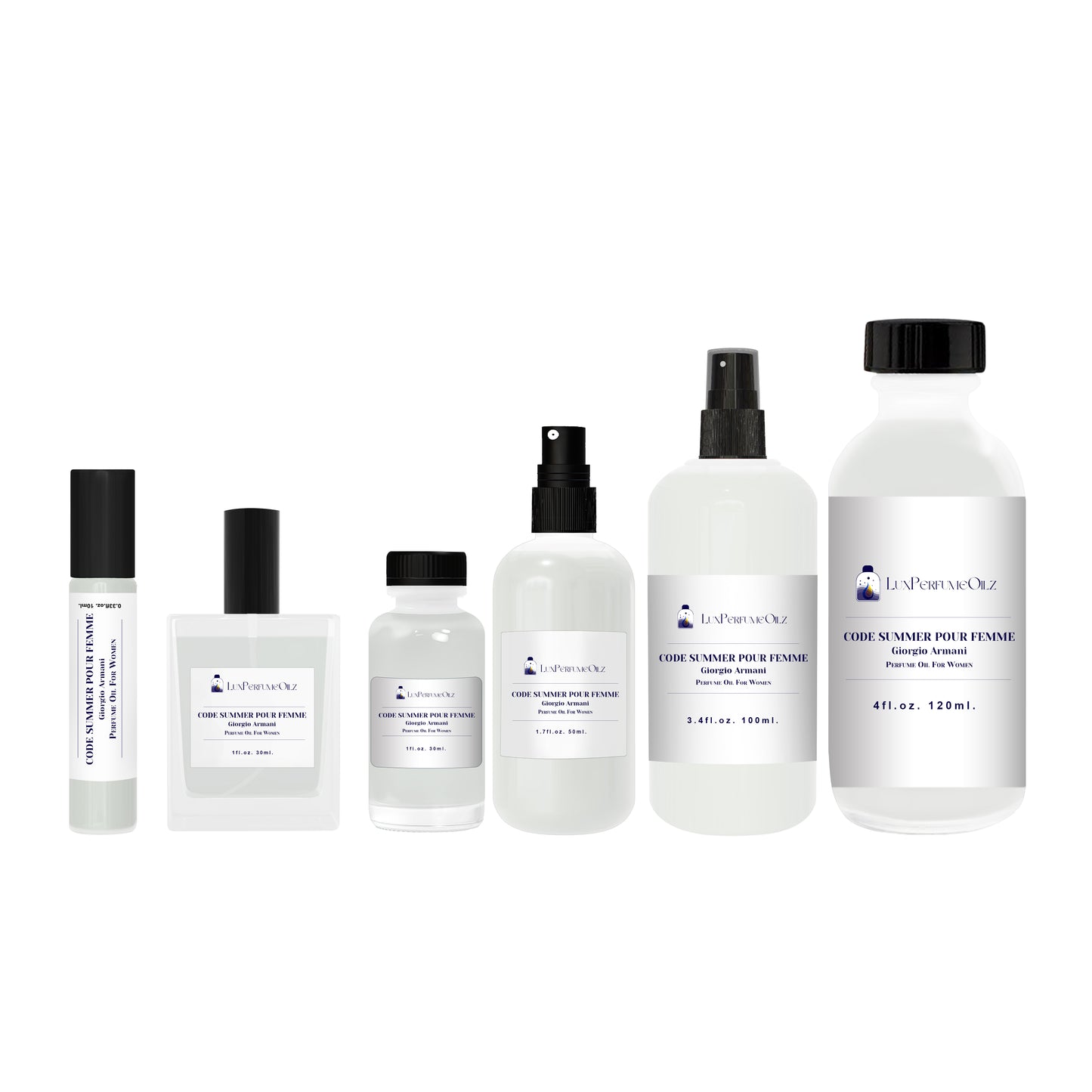 Code Summer Pour Femme Perfume Oil for Women