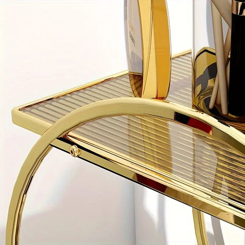 Luxury 2-Tier Makeup &amp; Perfume Organizer – Skincare, Cosmetics &amp; Vanity Storage