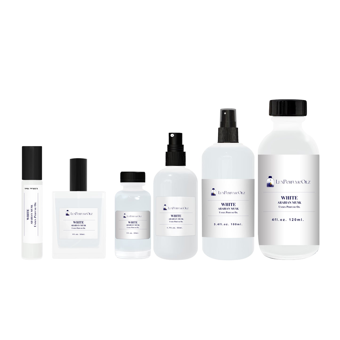 White Arabian Musk Unisex Perfume Oil